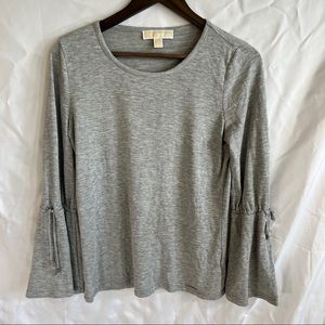 MICHAEL Michael Kors| Long Sleeve Gray Shirt | Women S